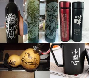 赣州南康酒瓶葫芦工艺品激光雕刻机